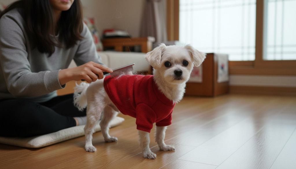 반려견 하루 생활 시간 어떻게 달라질까 연령별 행동 데이터 분석 1 반려견 연령별 생활 시간 구조 변화와 보호자 관리 장면