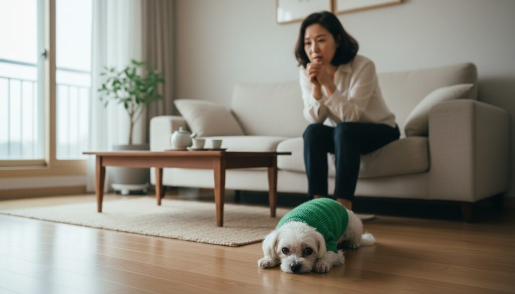 강아지 기운 없을 때 나타나는 행동 신호 데이타 분석